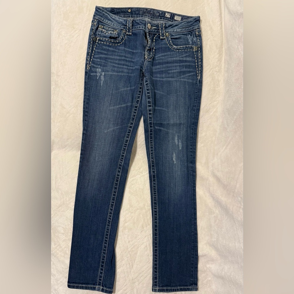 ⚫️⚫️Miss Me Dark Blue Skinny Jeans